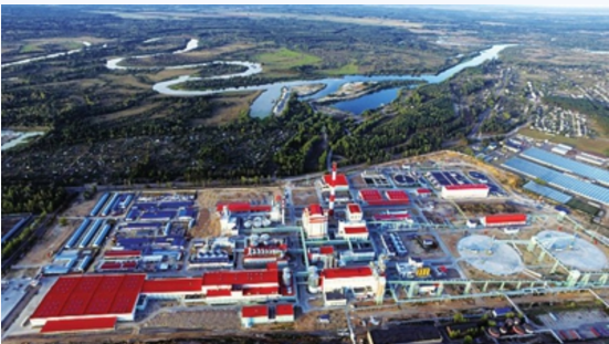 中企承建白俄罗斯大型纸浆厂投产